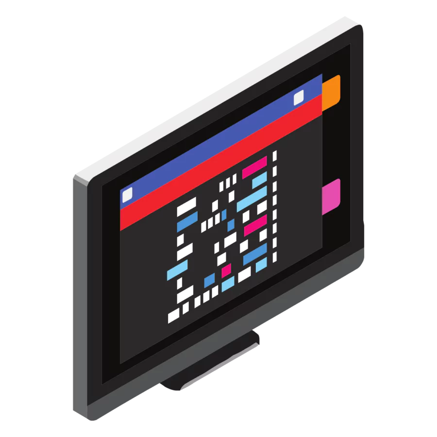 Landingpage Bildschirm Webdesign Bern. Focus Agency Webdesign